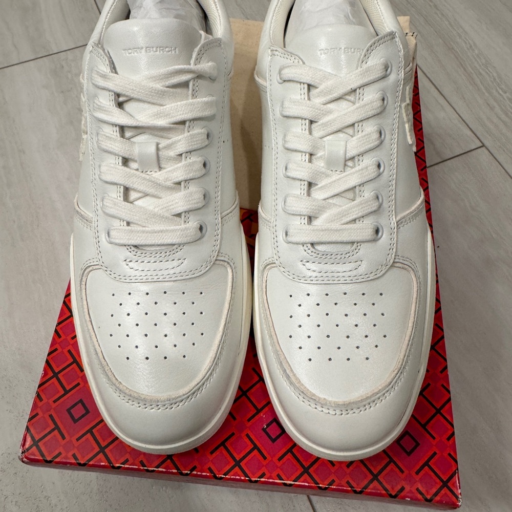 Tory Burch Clover Court Sneakers - Picture 3 of 9